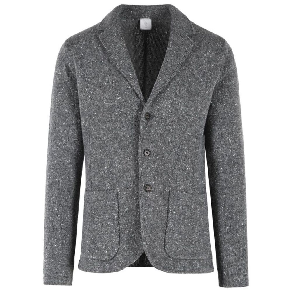 Eleventy Grey Wool And Cashmere Blend Blazer Men